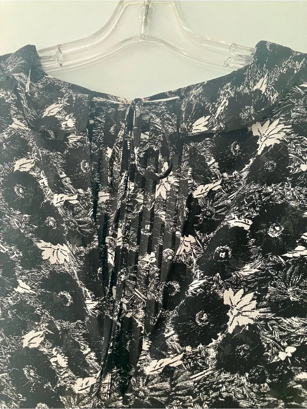 Free People Black Floral Mini Dress